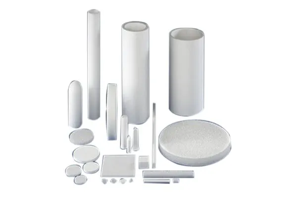 sintered porous plastic filter candles rods disc sheets